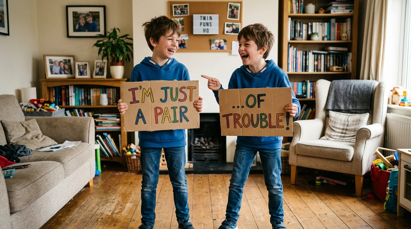 Twin School Humor for Classmates & Students 📚