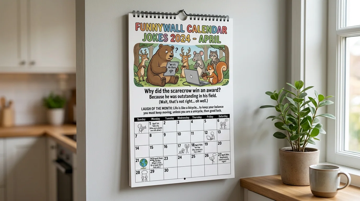 Wall Calendar Jokes One-Liners