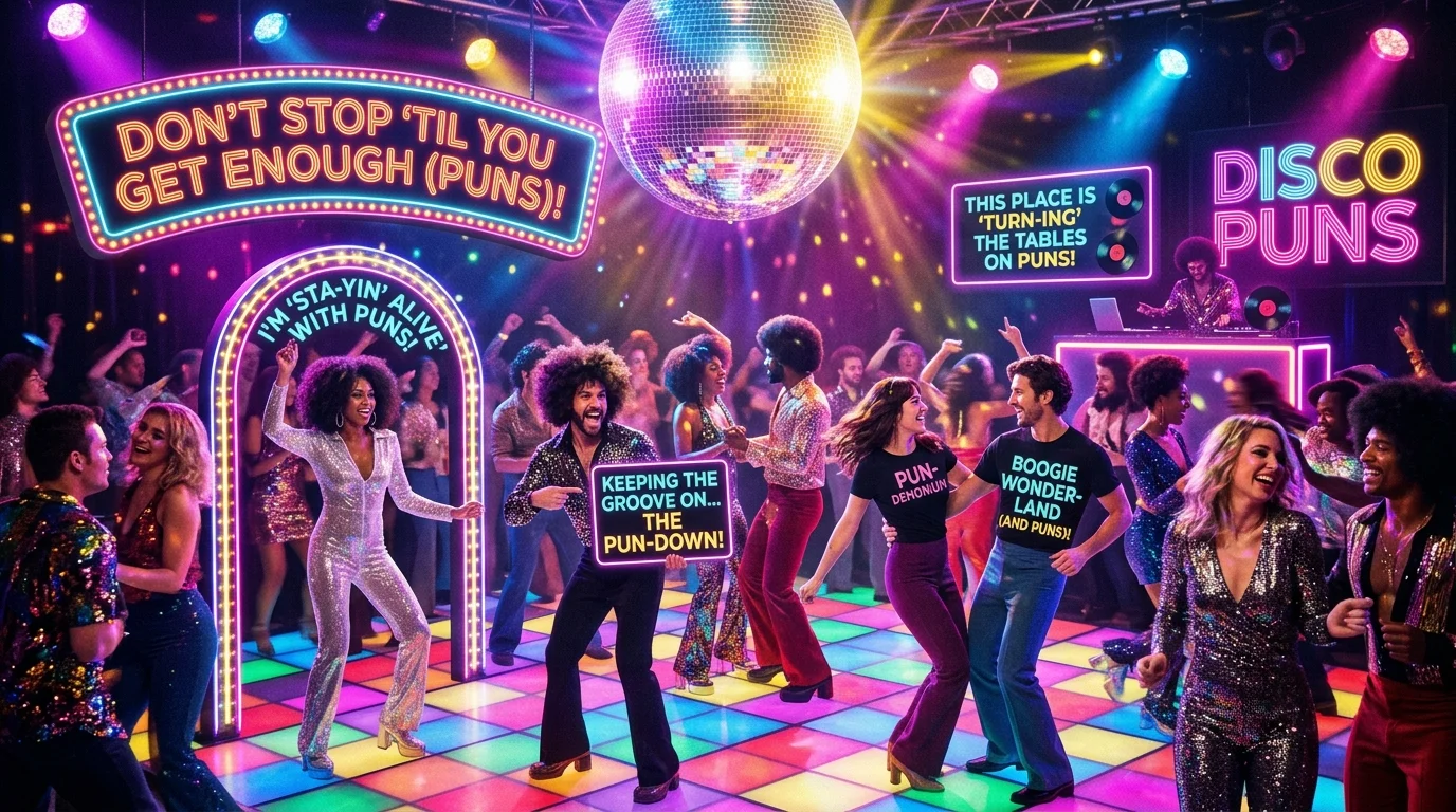 disco puns