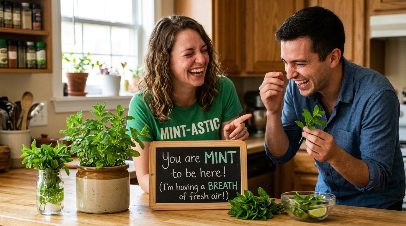 🌱 Minty-Fresh Laughs