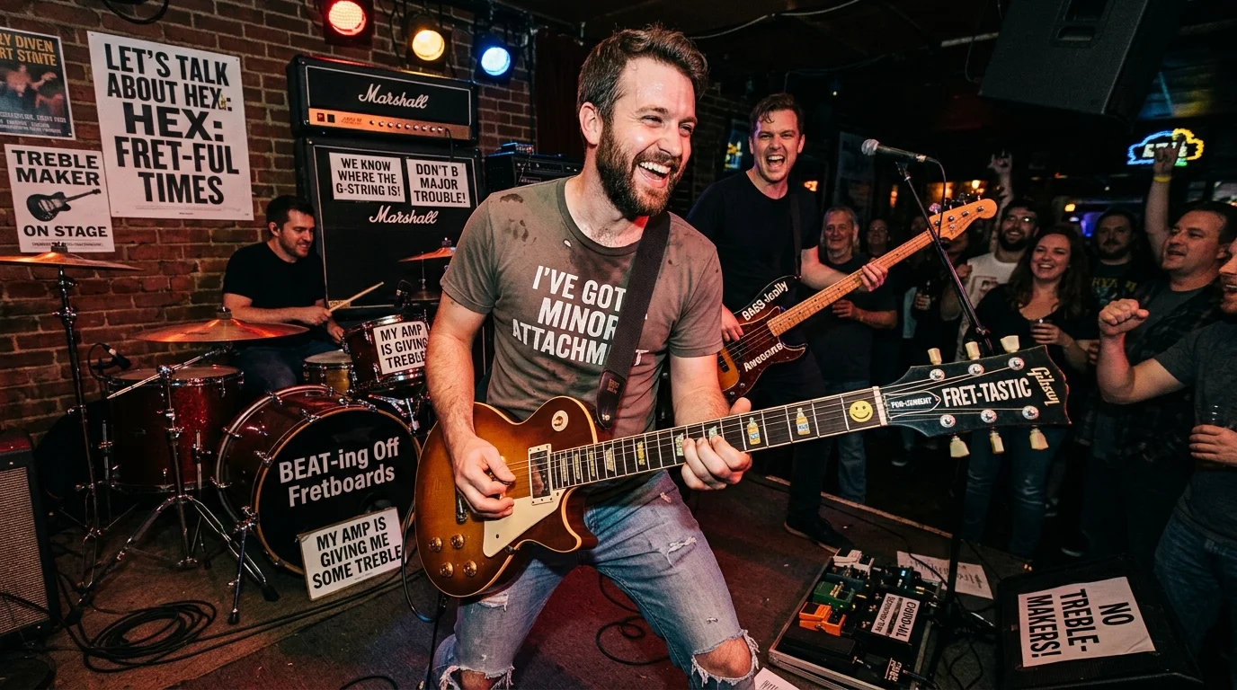 🎸 Guitar Puns One-Liners