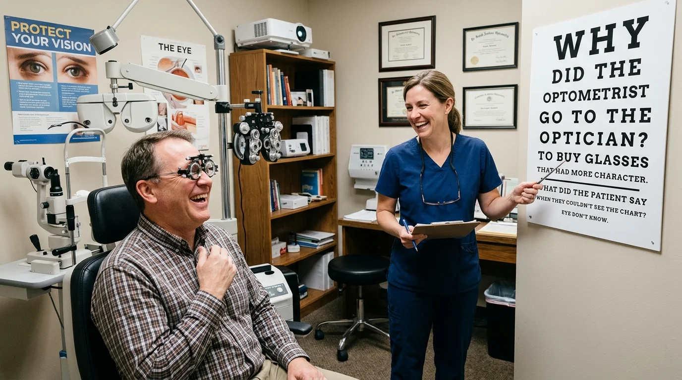 👁️ Eye Doctor Jokes One-Liners