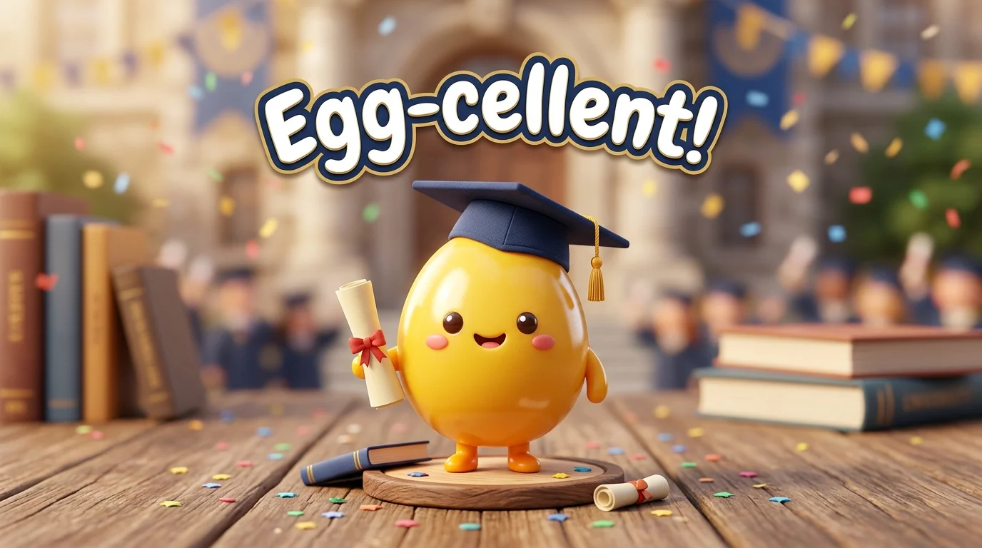 Cosmic Egg Yolk Puns