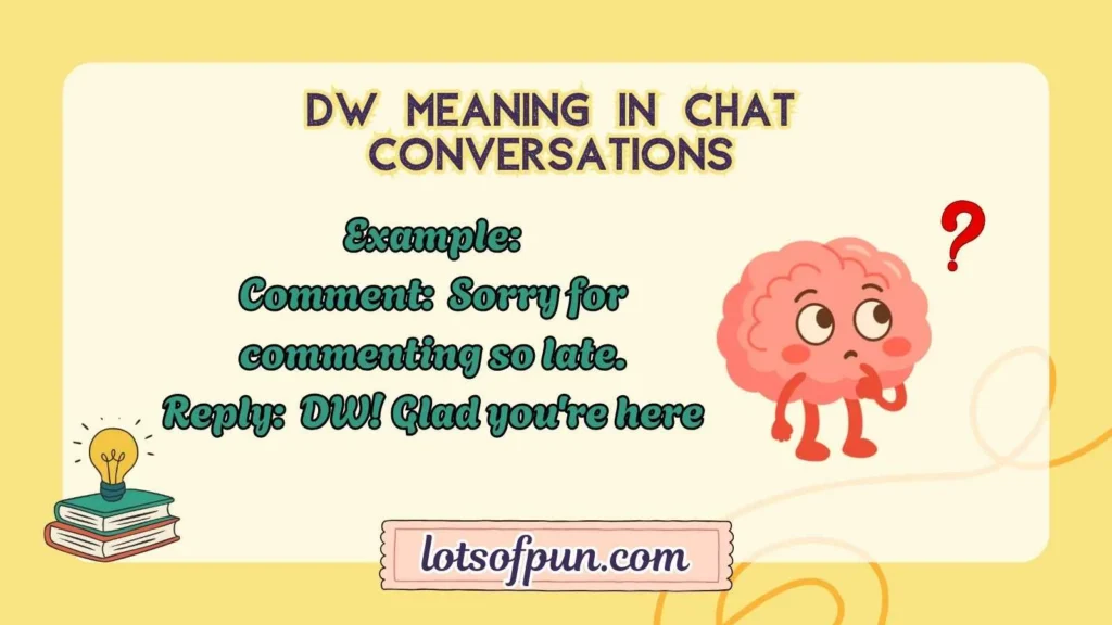 DW Meaning in Chat Conversations
