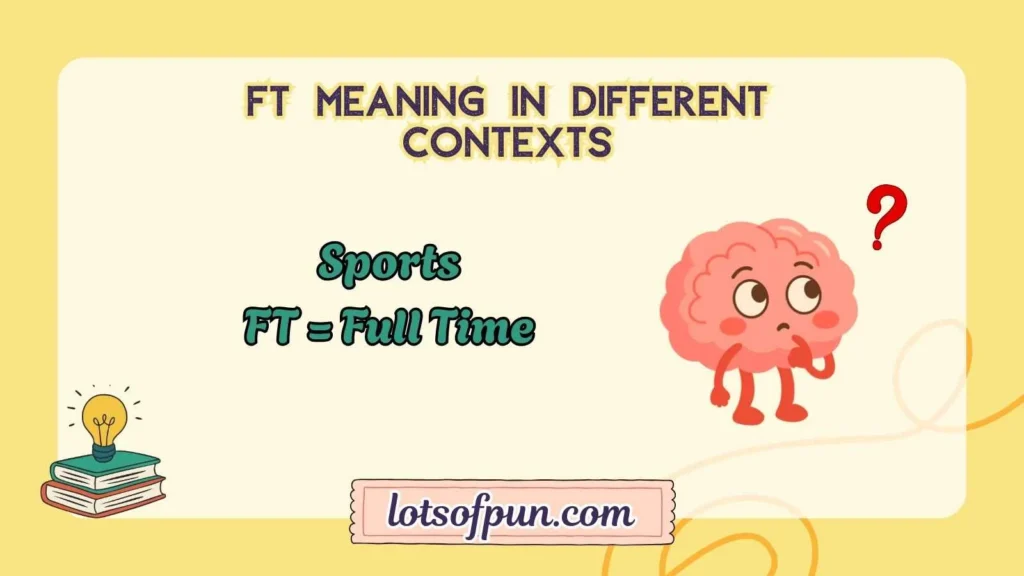FT Meaning in Different Contexts