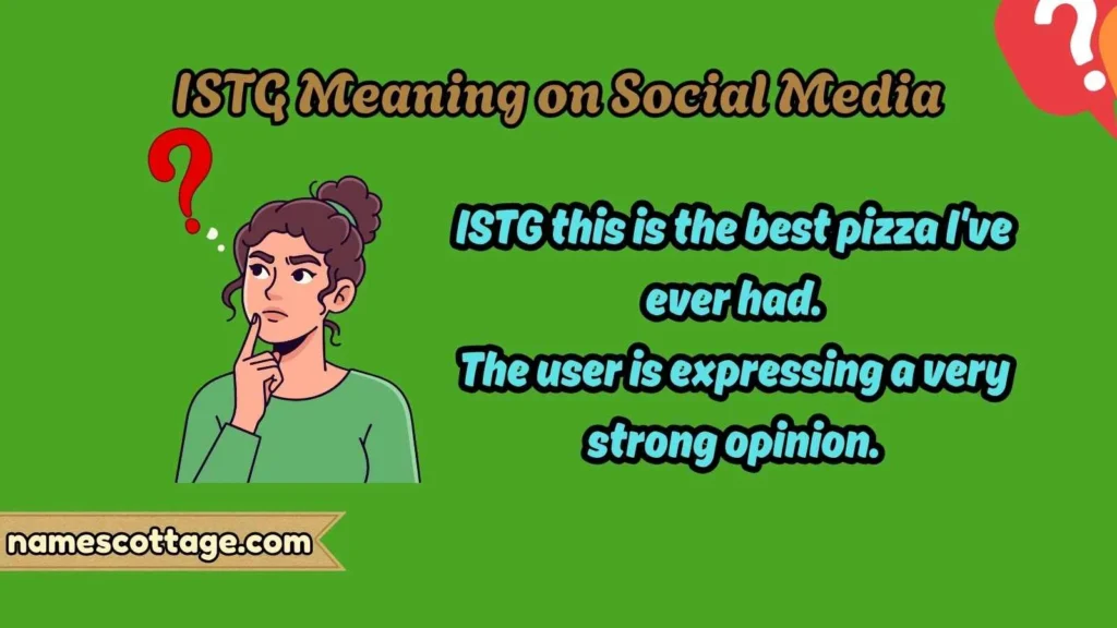 ISTG Meaning on Social Media