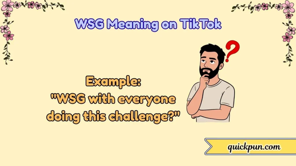 WSG Meaning on TikTok