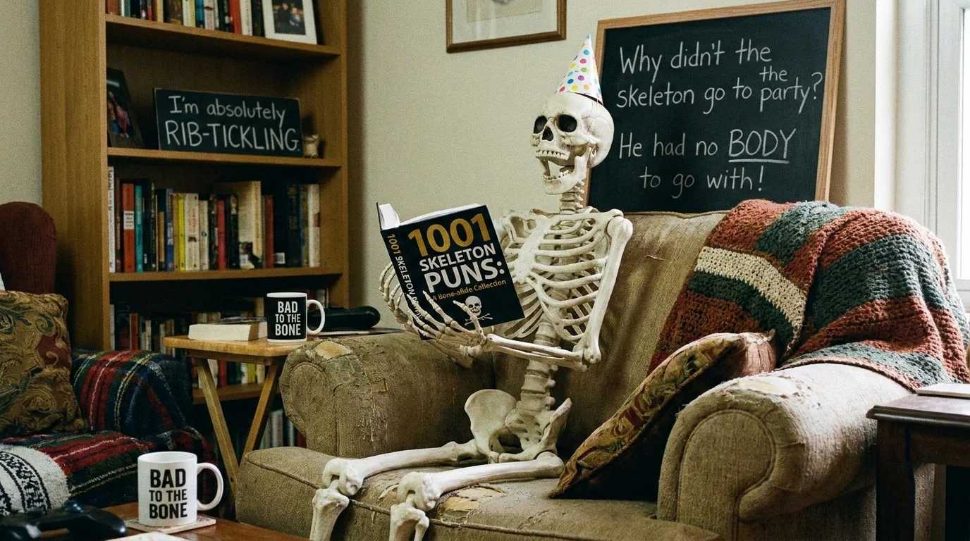 Anatomy Classroom Skeleton Jokes