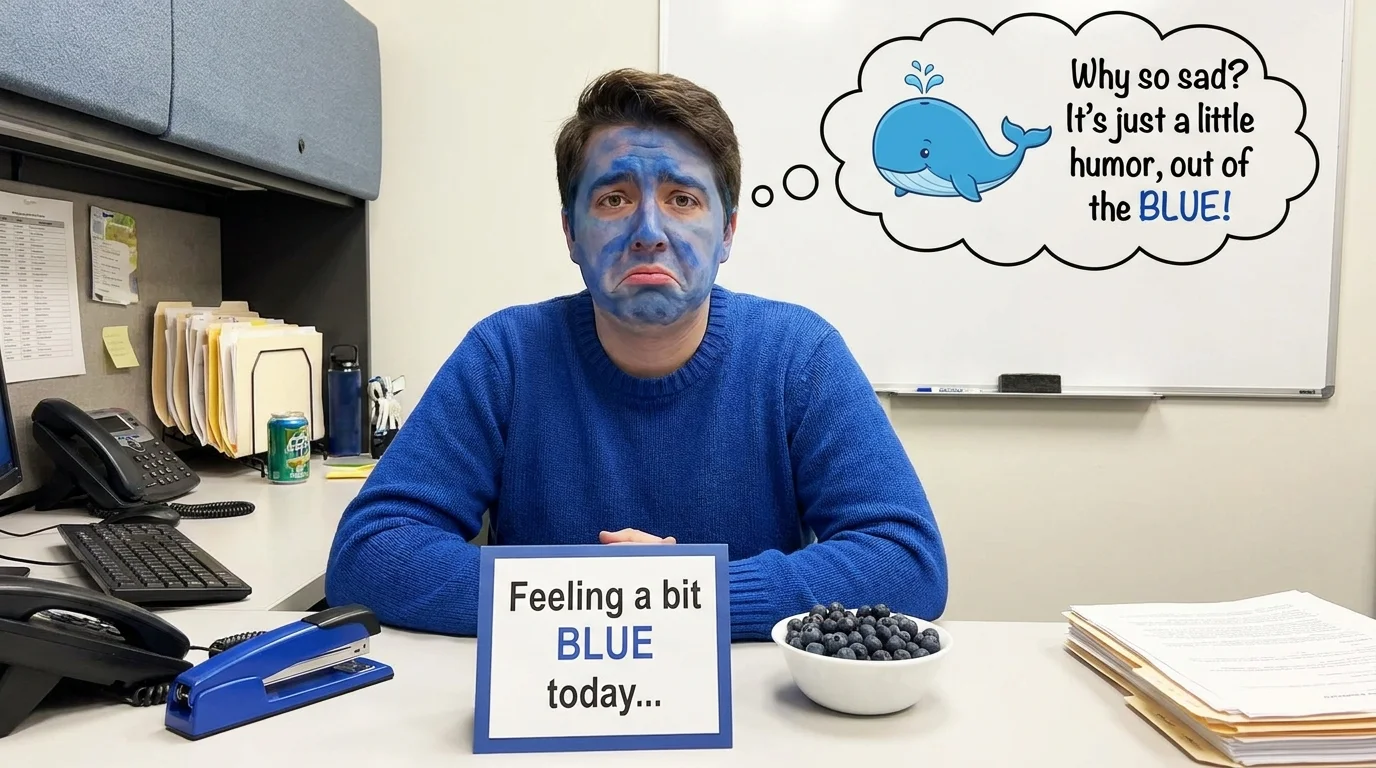 Blue Puns One Liners