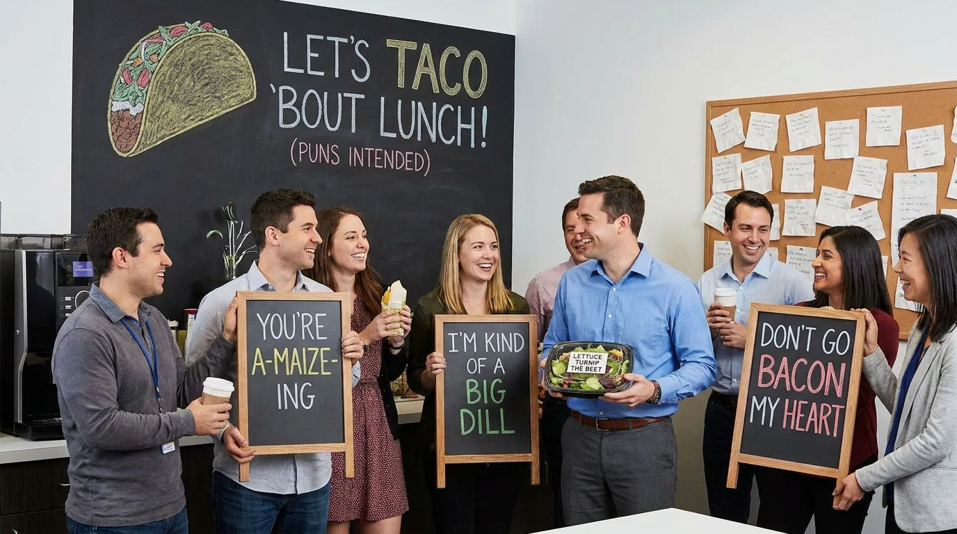 Cheeky Lunch Puns
