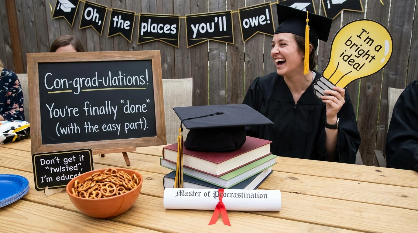 Graduation Puns for Instagram