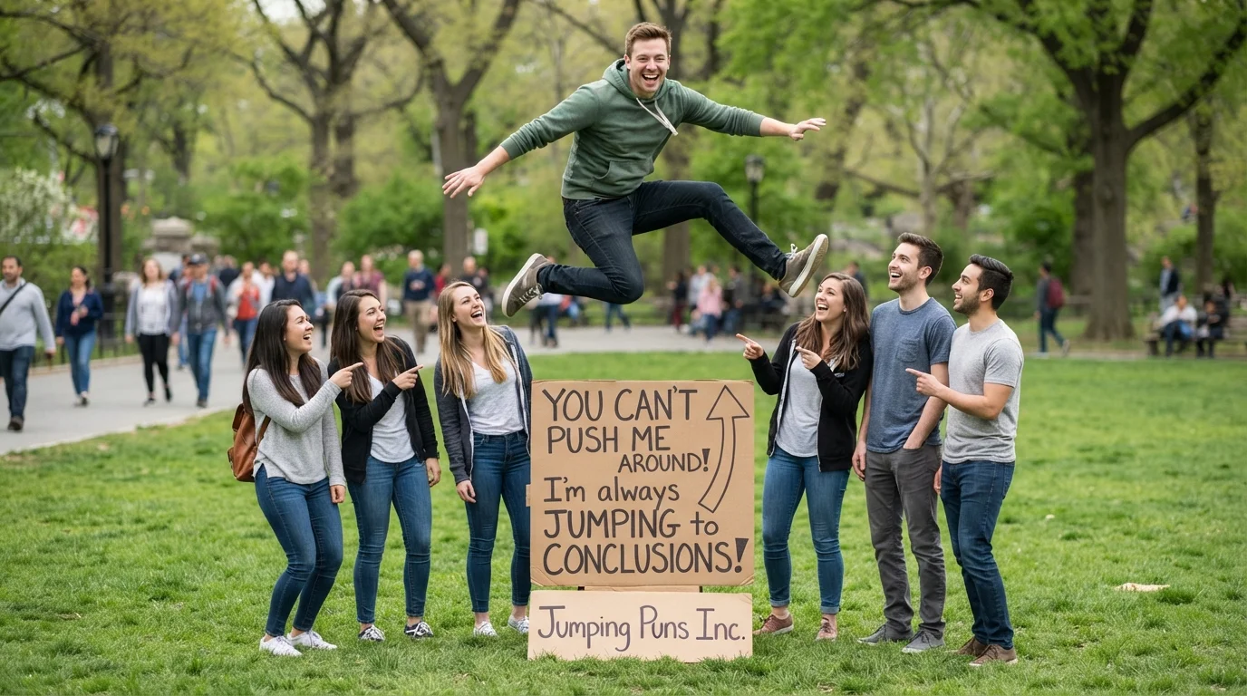 Jumping Puns One Liners