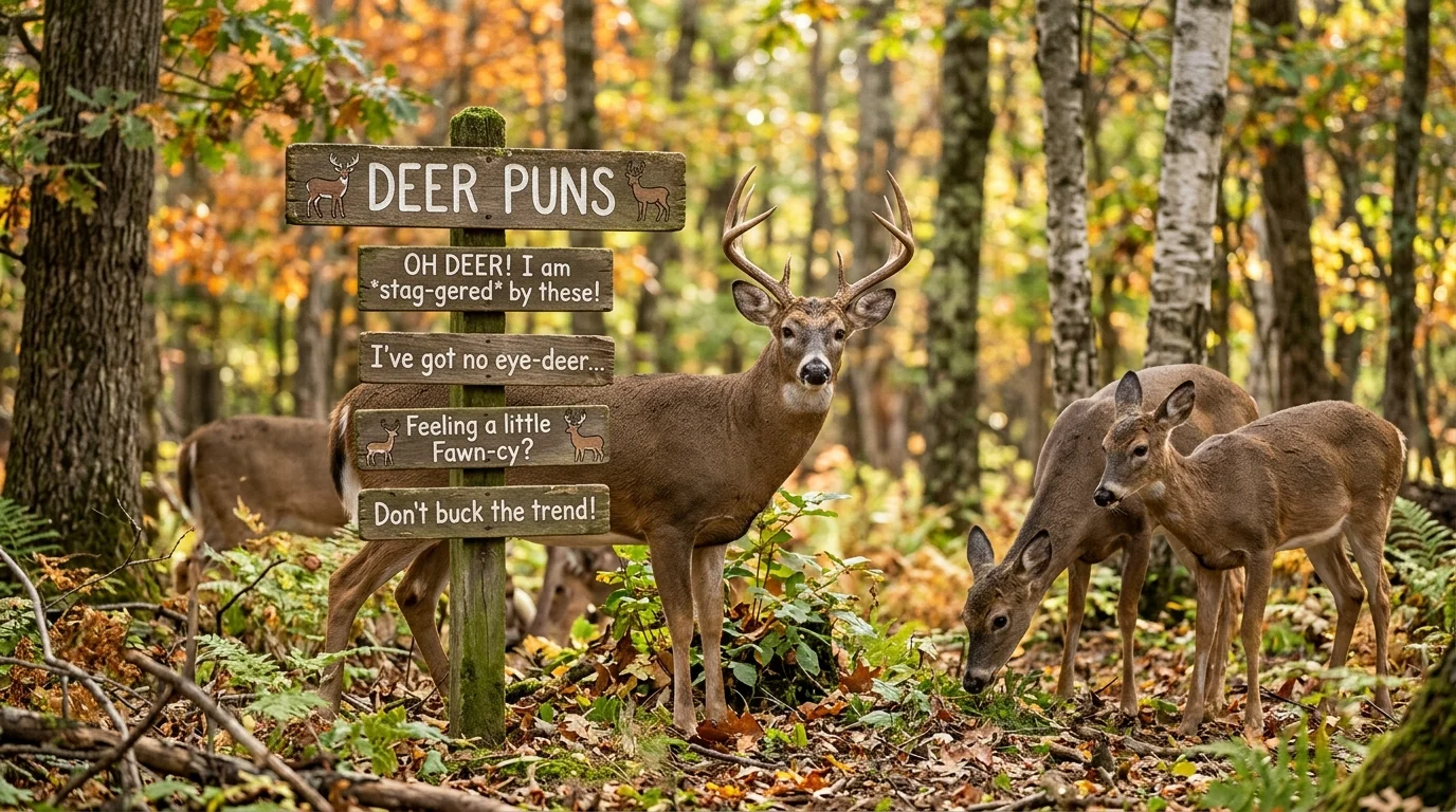 Punny Antler Adventures