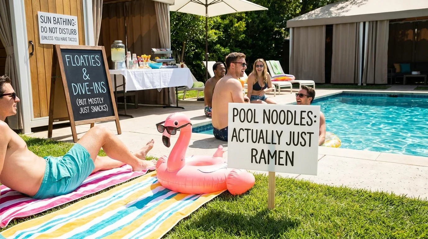 Poolside Puns