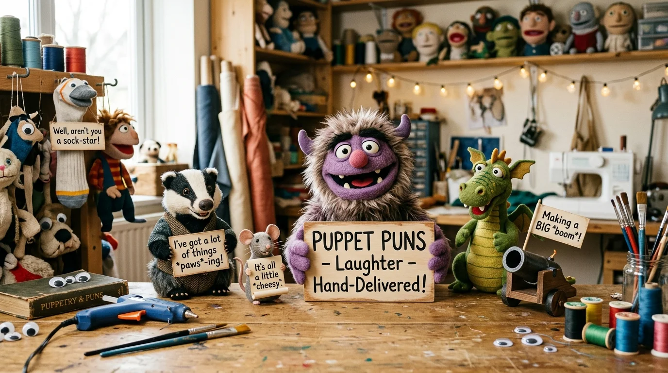 Puppet Puns One Liners