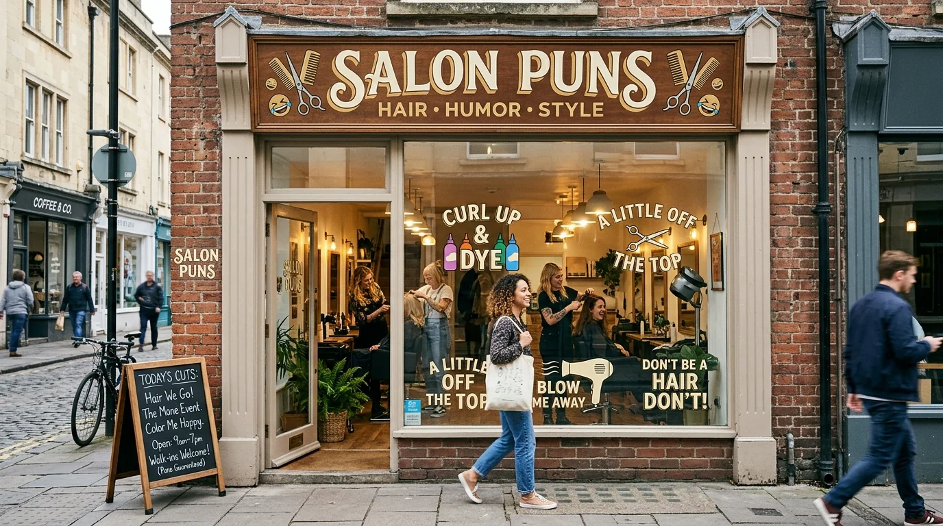 Salon Puns One Liners
