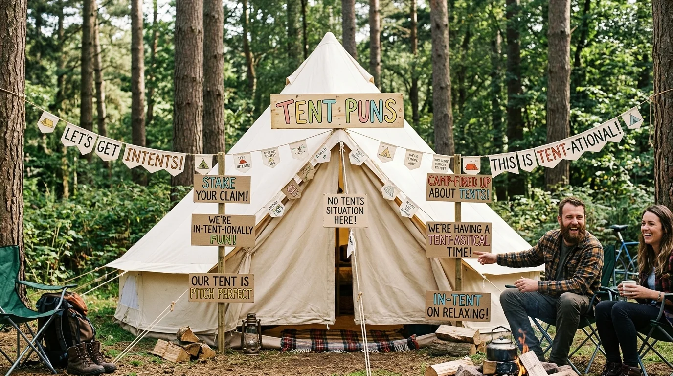 Tent Puns One Liners
