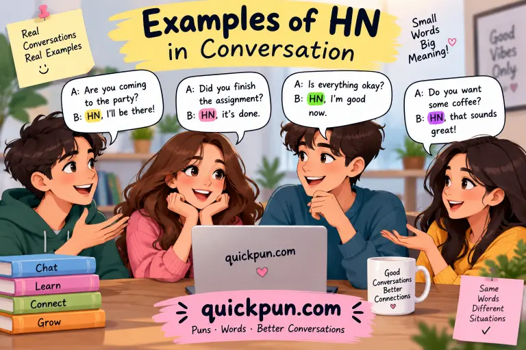 Examples of HN in Conversation