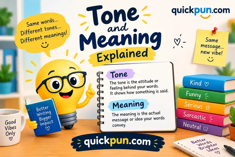 Tone and Meaning Explained