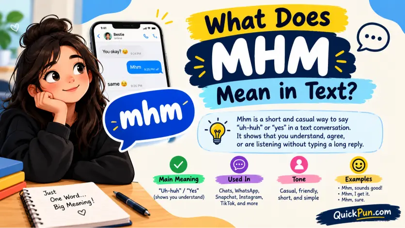 What Does MHM Mean in Text