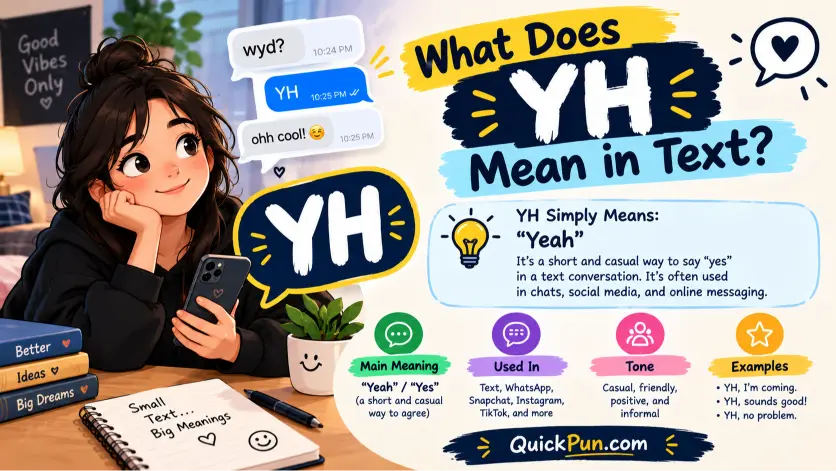 What Does YH Meaning in Text Mean