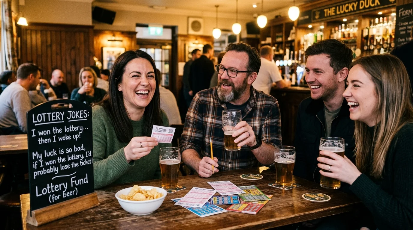 🎟️ Lottery Jokes One Liners