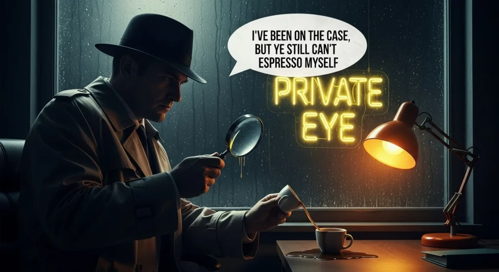 detective puns