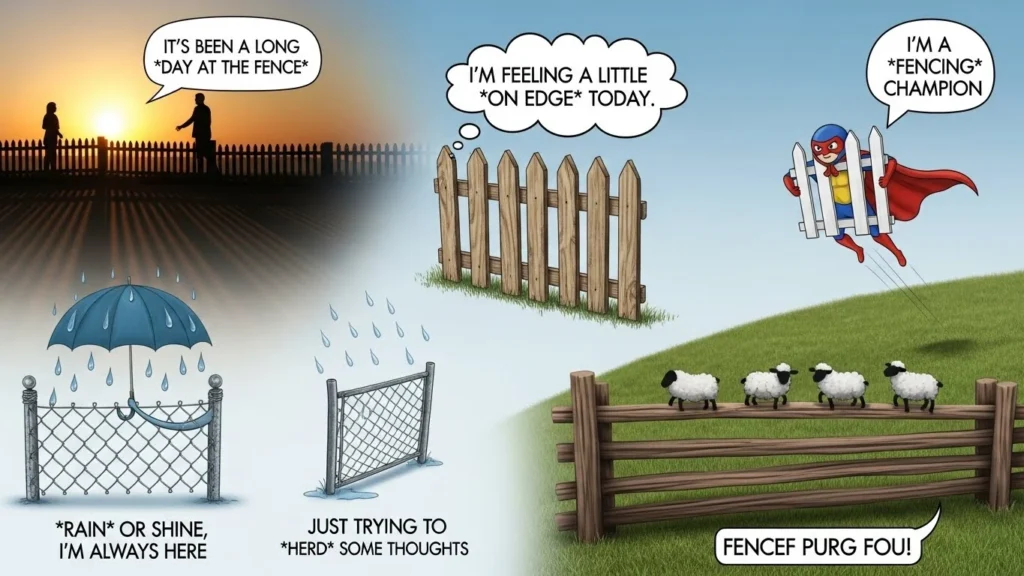 fence puns