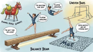 gymnastics puns