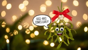 mistletoe puns