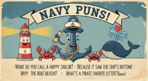 navy puns