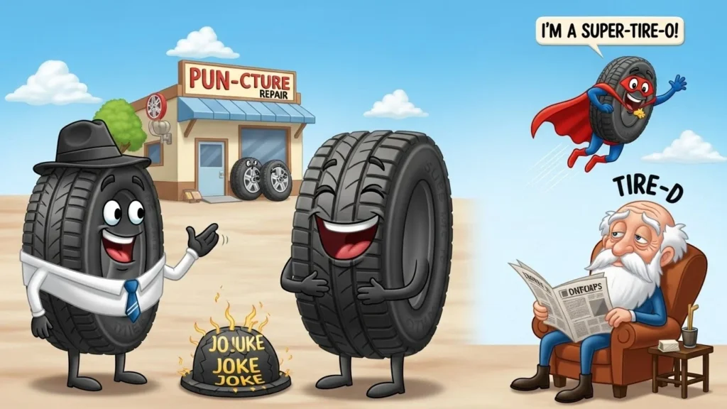 tire puns