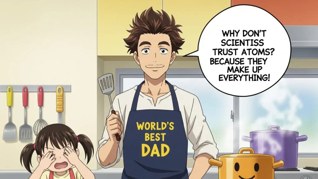 anime dad jokes