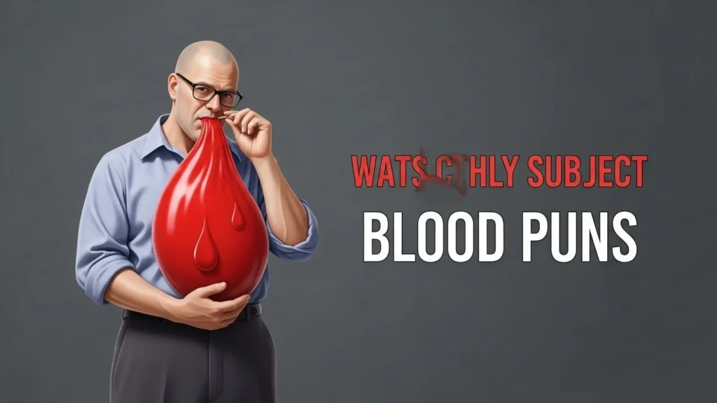 blood puns