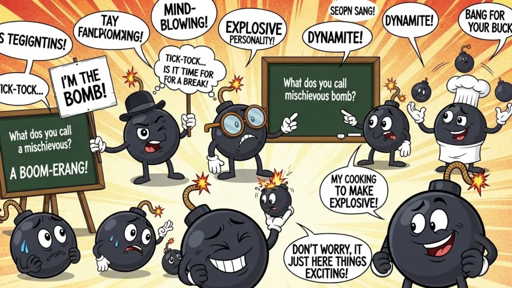 bomb puns