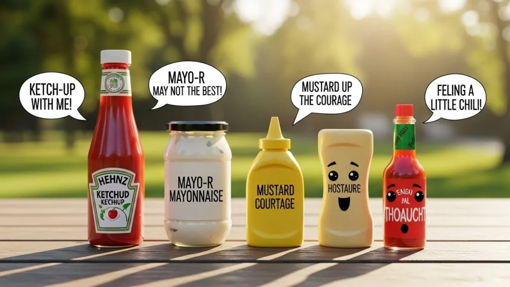 condiment puns