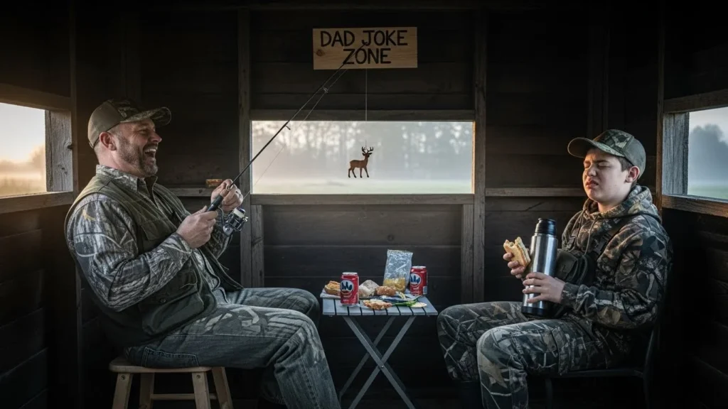 deer blind dad jokes