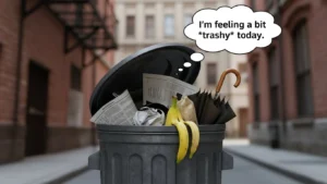 garbage puns