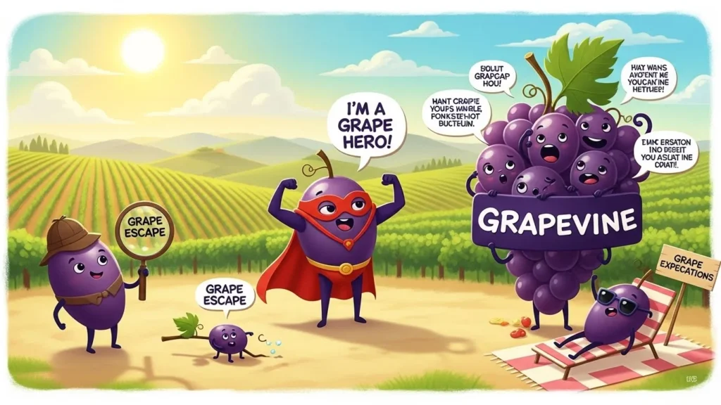 grape puns