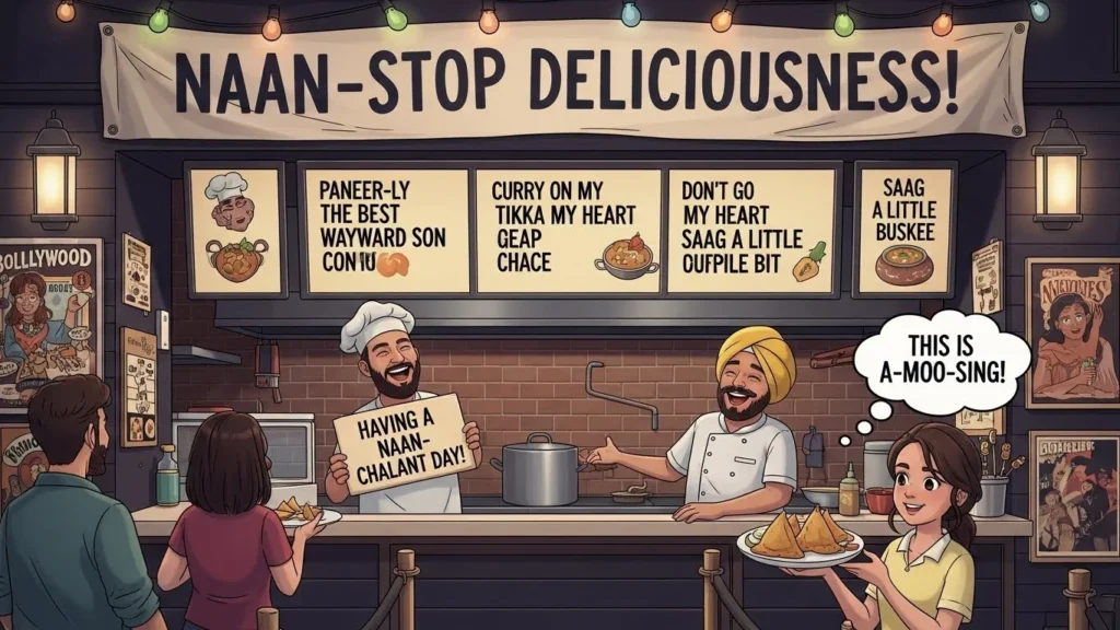 indian food puns