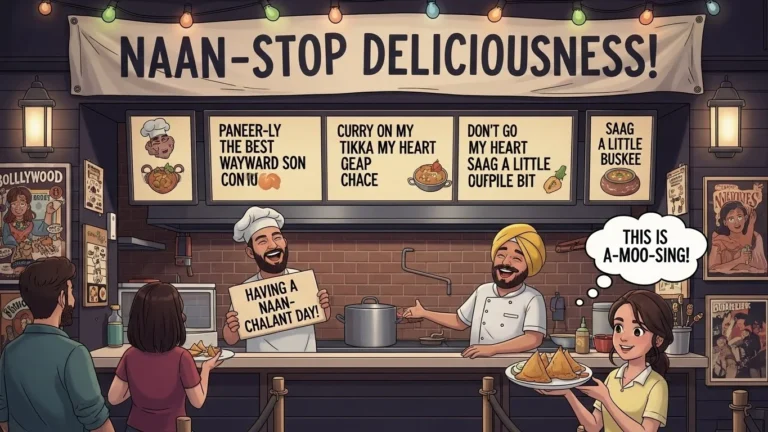 indian food puns
