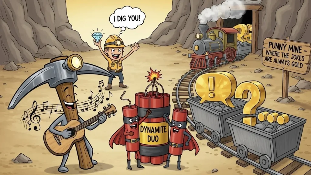 mining puns