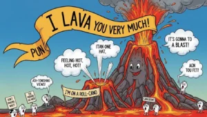 volcano puns