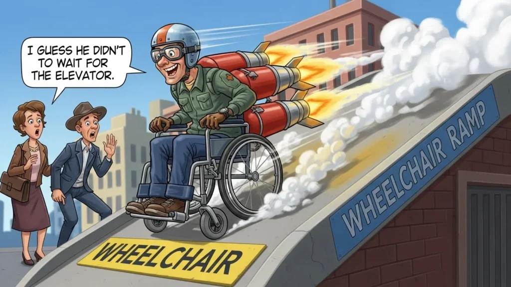 wheelchair jokes