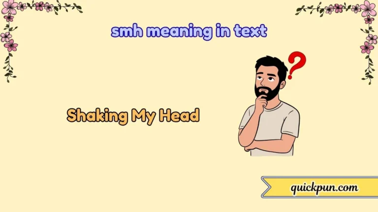 smh meaning in text