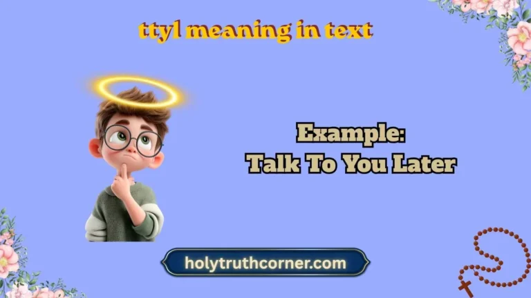 ttyl meaning in text