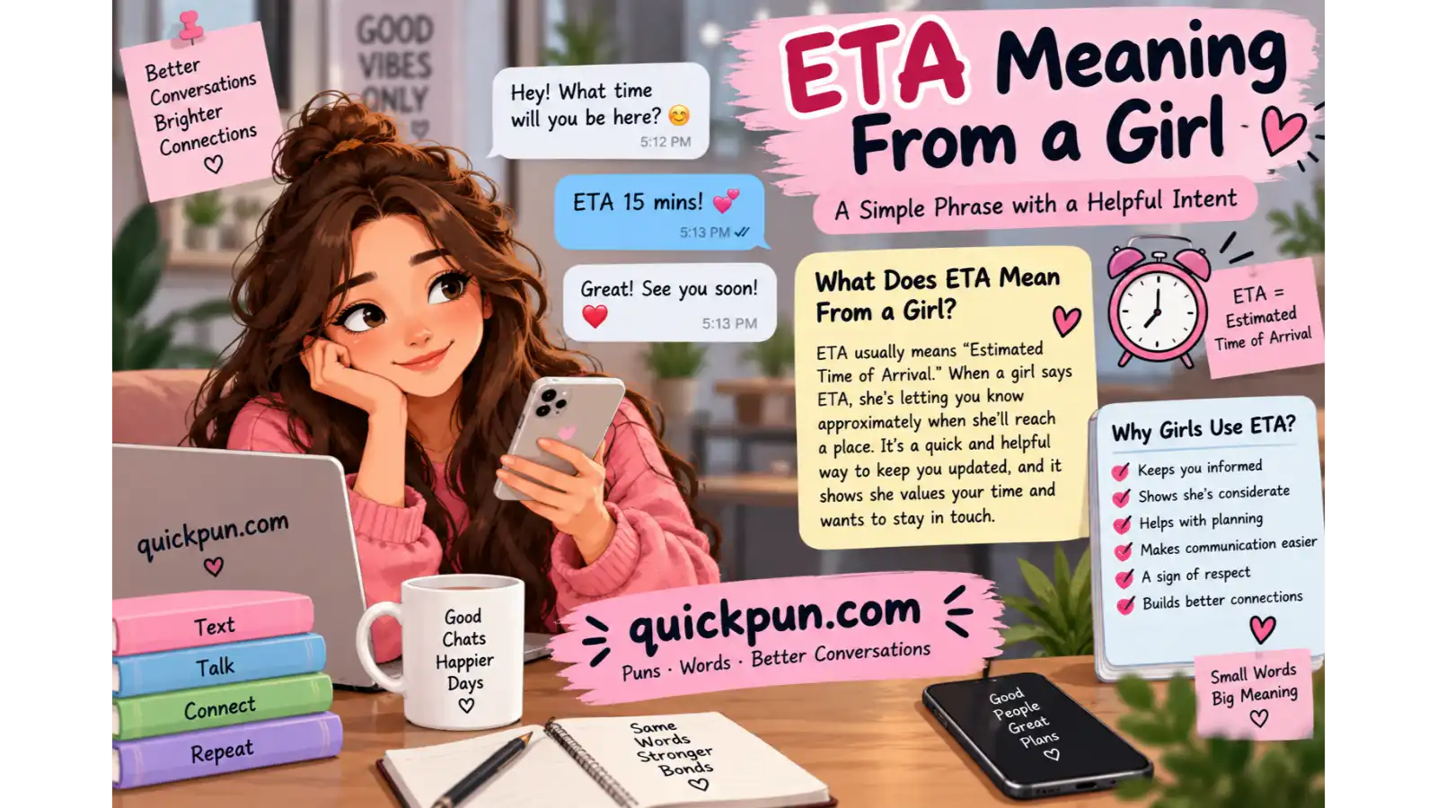 ETA Meaning From a Girl
