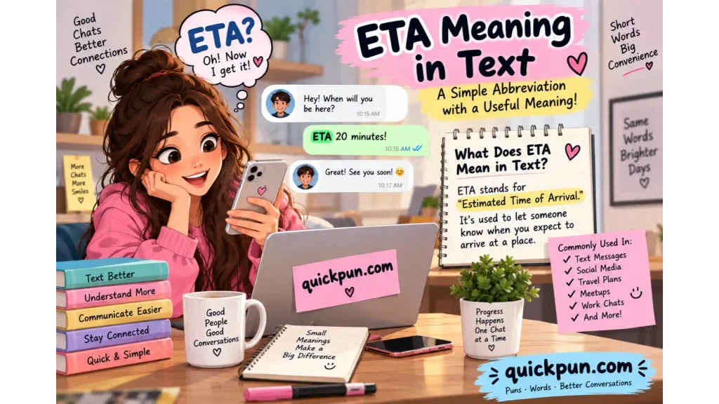 ETA Meaning in Text