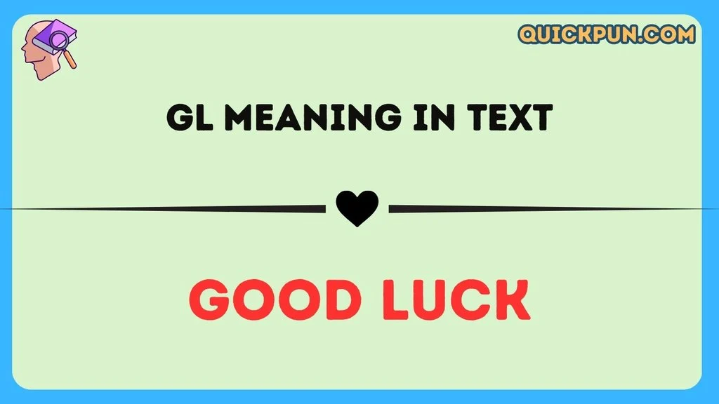 GL Meaning in Text