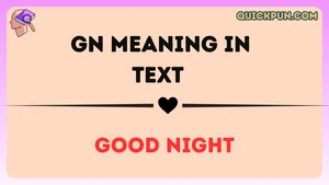 GN Meaning in Text